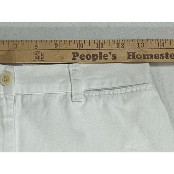 Lauren Ralph Lauren Womens Capris Size 4 (26x21.5) White Wide Leg High Rise - Picture 5 of 7